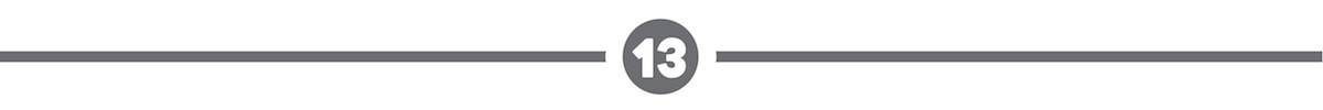 A dividing line with a '14' in the middle.